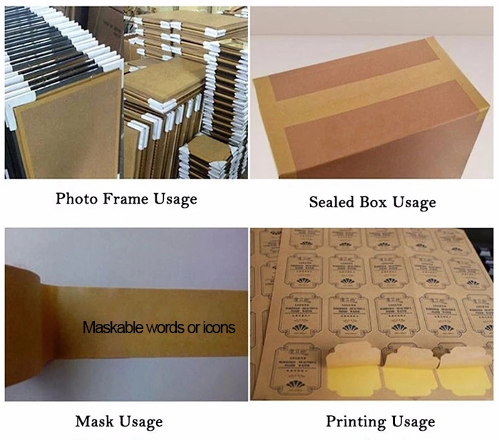 Environmentally Friendly High-Adhesive Strength Kraft Paper Tape for Sealing