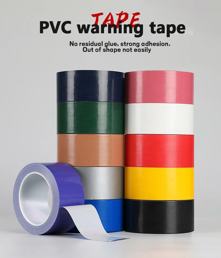 Easy Tear Packing Tape Silver Cloth Duct Tape General Purpose Cloth Gaffer Duck Tape Adhesive Tape