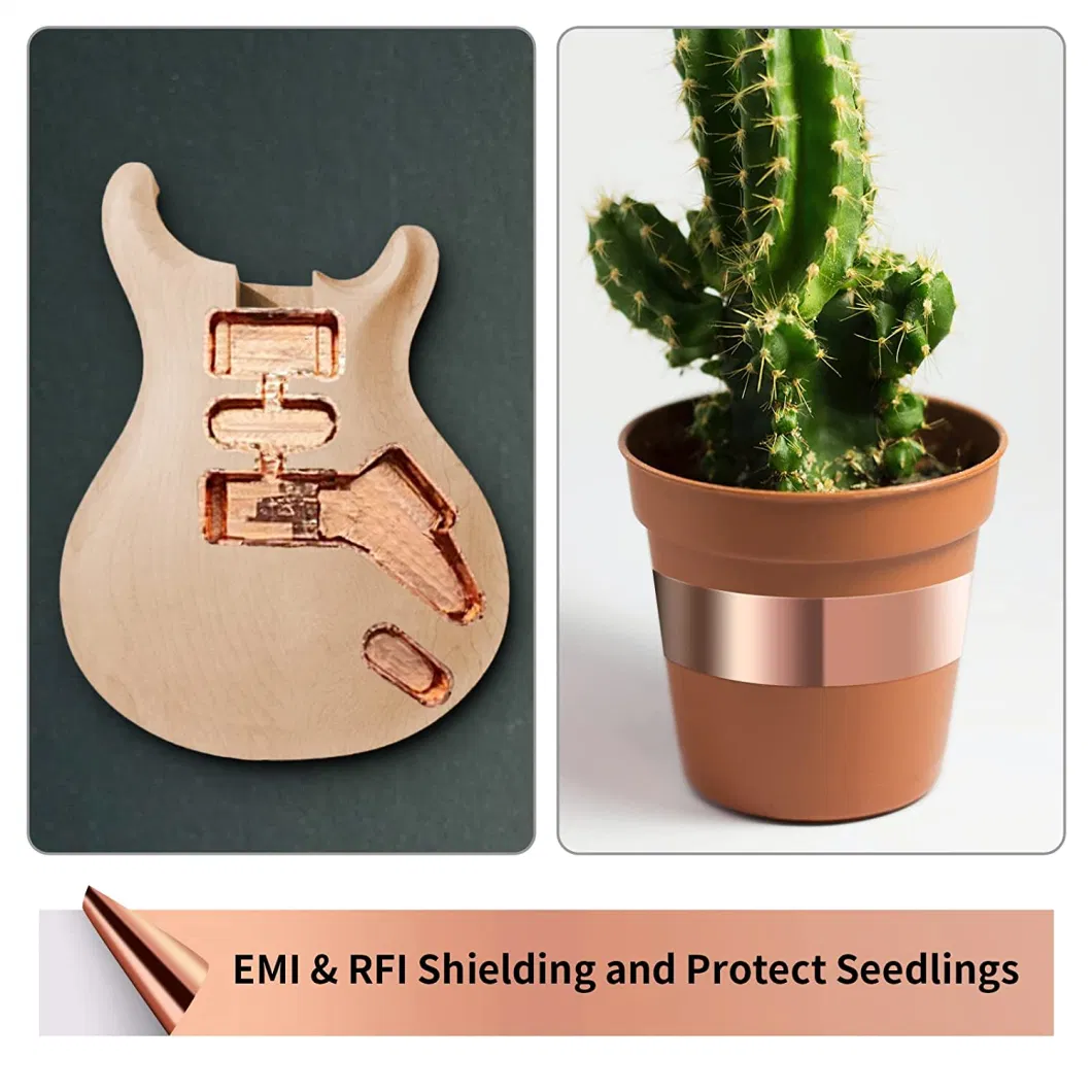 Copper Foil Tape with Double-Sided Conductive for EMI Shielding