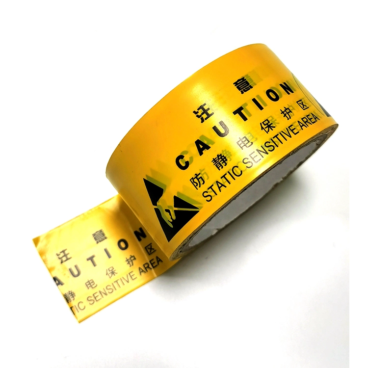 Single Side Yellow Color Anti-Static ESD Grid Tape