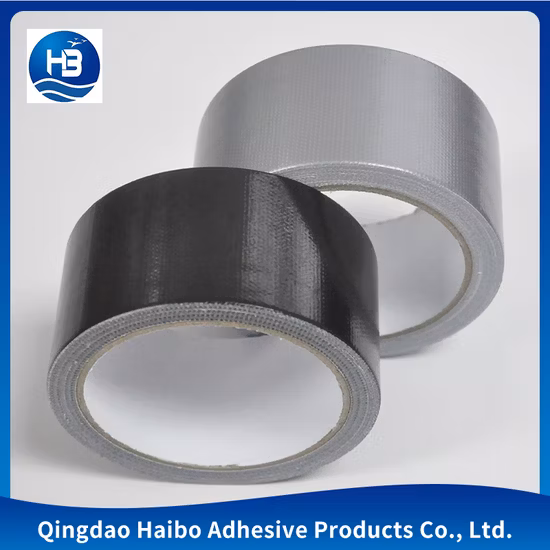 Duty Rubber Fabric Adhesive Repair Binding Masking Clothcustom Heavy Duct Black Silver Grey Duct Tape