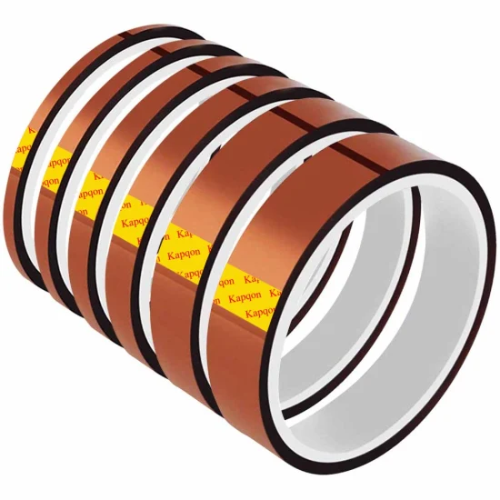 Polyimide Heat High Temperature Resistant Adhesive Gold Tape for Soldering Anti