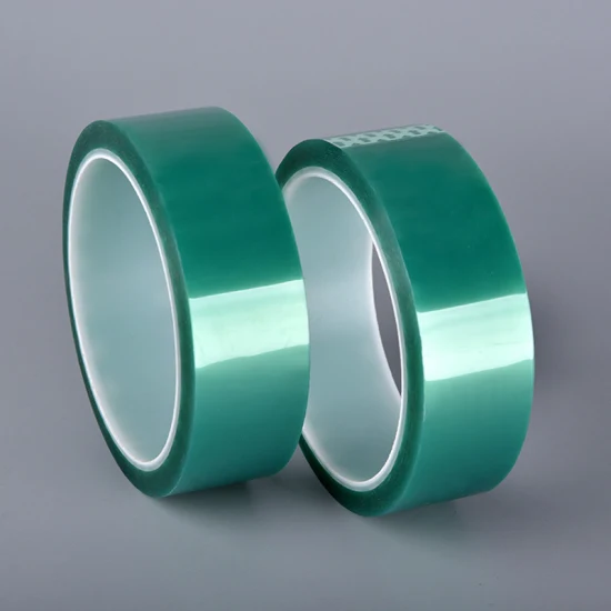 High Temperature Green Polyester Tape for Powder Coating Masking