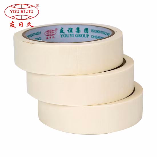 Masking Tape Painting Car Decoration Best Quality Made in China Covering Wholesale Adhesive Crepe Paper Tape