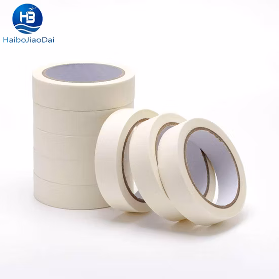 Temperature Resistant Auto Painting Car No Residue Automotive Crepe Paper Masking Tape