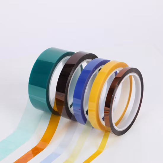 Polyimide Heat High Temperature Resistant Adhesive Gold Tape for Soldering Anti